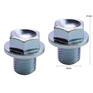 Tapón de drenaje de aceite Huajiefan de 14 mm de acero para motores Honda, herramienta de reparación automotriz - Product Image 3
