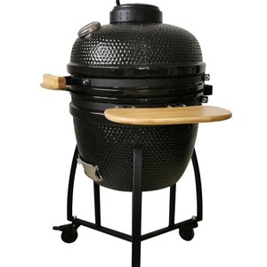 Barbecue de jardin <span class=keywords><strong>américain</strong></span> en céramique de 18 pouces pour réunions et team building, fumoir en forme d'œuf - Product Image 3