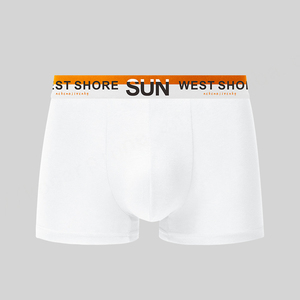 Venta al por mayor de ropa interior elástica suave de alta calidad de los hombres personalizados cómodos de algodón transpirable calzoncillos de tiro medio gran oferta Logo - Product Image 3