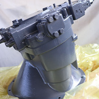 Pompe à pistons axiaux doubles hydrauliques série A8VO pour excavatrice