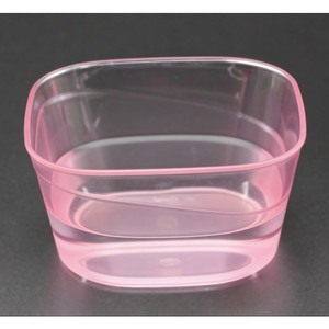 Elegant Transparent PS Wave Snack Bowl 130ml Creative Plastic Serving Dish for Sauce and Dessert Tasting - Product Image 5