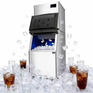 Machine à glaçons commerciale portable 60 kg, glaçons masticables pour bar <span class=keywords><strong>et</strong></span> <span class=keywords><strong>fontaine</strong></span> à soda - Product Image 2