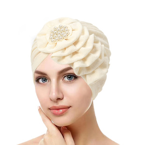 Women Hair Decoration Solid Color Wrinkled Long Strip One-sided Applique Headscarf Fashion Street <strong>Shooting</strong> <strong>Cap</strong> - Product Image 1