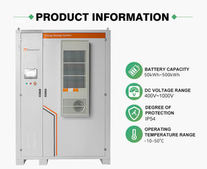 Dawnice 100kwh 215kwh 372kwh 500Kwh ESS Baterías de litio solares Gabinete Sistema de almacenamiento de energía industrial y comercial - Product Image 2