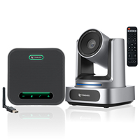 Caméra de Conférence PTZ 4K avec Zoom Optique 3X et Suivi Automatique IA + Microphone de Conférence Bluetooth