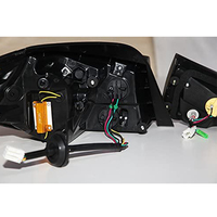 LED Feu Arrière Lampe Arrière 2012 À 2013 Année WH Pour Hyundai Elantra Fumée Couleur Noire