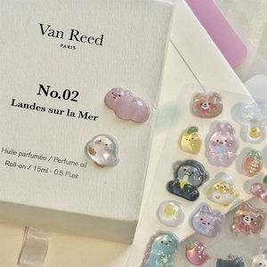 Autocollants pour enfants, pingouin mignon et gras en relief 3D, simplicité moderne, papier décoratif, cadeau, autocollant en relief 3D - Product Image 1