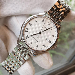 Reloj de vestir automático para hombre Cristal de zafiro <span class=keywords><strong>Powermatic</strong></span> 80 Lentes ópticas Movimiento Reloj de lujo impermeable Le-Locle - Product Image 2