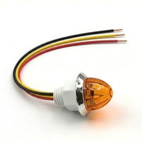 Feu arrière LED bicolore en forme de mini pastèque pour camion, pick-up, UTV, remorque, chariot élévateur, bateau - Vente en gros