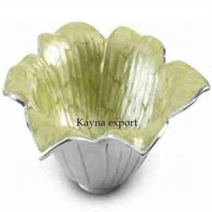 Cuenco de Metal decorativo de diseño moderno y caprichoso, cuenco de caramelo con acabado esmaltado más vendido, decoración, nuevo acabado, opciones al por mayor - Product Image 1