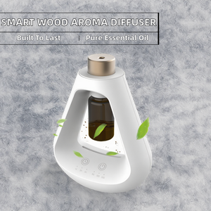 Humidificador Difusor de Aromas Portátil con Logotipo Personalizado, Luz LED de Colores, Diseño de Madera, Vapor Frío Inteligente, para el Hogar, de Plástico - Product Image 2