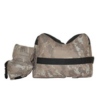 Désert numérique personnalisé Oxford extérieur avant arrière Support sac de sable étanche tir repos sacs