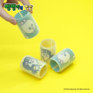 แฮร์โรล K-CULTURE K-POP ของ bbangbbang กิ๊บติดผมแฟชั่นทำจากพลาสติก2ชิ้น K-CHARACTER สไตล์หวาน - Product Image 2