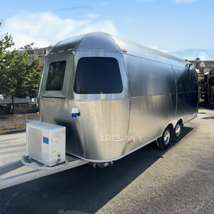 Chariot de boulangerie en acier inoxydable pour caravane, camion mobile, café, jus, concession, remorque de restauration rapide avec certification CE - Product Image 5