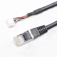 Câble RJ45 8P8C mâle vers JST Pitch 1.5mm 10Pin personnalisé en usine