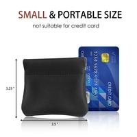 Porte-monnaie vintage de haute qualité, pochette à monnaie personnalisable avec logo/taille, mini porte-monnaie portable, porte-monnaie unisexe