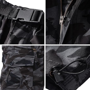Shorts Cargo Homme en Twill de Coton Élastique, Coupe Décontractée, Multi-Poches, Longueur 3/4 (Sous le Genou) – Vente en Gros pour l'Été - Product Image 6