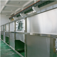Machine de pasteurisation automatique par pulvérisation en tunnel de refroidissement pour bouteilles PET, 3000 BPH 12000 BPH, pour bouteilles de 250 ml et 2 L