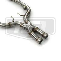 Collecteur d'échappement haute performance en X pour Mercedes-Benz W222 S500 S550 S450 S320 (2014-2017) avec isolation