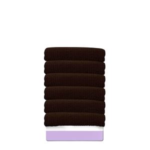 Élastiques à <span class=keywords><strong>cheveux</strong></span> extra-élastiques pour <span class=keywords><strong>cheveux</strong></span> <span class=keywords><strong>bouclés</strong></span> épais, design en instance <span class=keywords><strong>de</strong></span> brevet, maintien maximal, tenue lisse et forte, brun foncé, lot <span class=keywords><strong>de</strong></span> 6 - Product Image 1