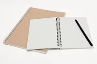 Carnet de notes de luxe à couverture rigide en PU, à feuilles mobiles, avec logo personnalisé en relief et coffret cadeau pour cadeau d'entreprise