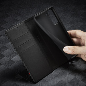 Étui de protection pour téléphone portable en cuir de fibre de carbone de style professionnel pour <span class=keywords><strong>Samsung</strong></span> S25 S24 Plus S23 Ultra S21 avec porte-carte - Product Image 3
