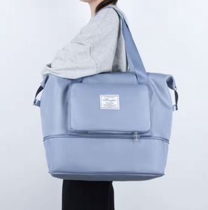 Fashion Wet & Dry Separation Folding Tote Bag Waterproof Outdoor <b>Storage</b> for Fitness Clothing Clothing <b>Storage</b> Bag - Product Image 1