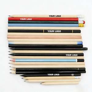 Crayons promotionnels personnalisés avec logo pour entreprise, crayons en bois pour l'école, fabriqués en Chine - Product Image 1