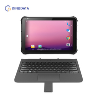 Tableta de teclado opcional Android 11 GMS resistente con escáner de código de barras portátil de 8 núcleos Tablet PC de 12,2 pulgadas