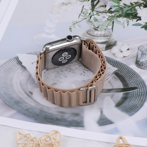 Para apple Alpine <span class=keywords><strong>Hook</strong></span> <span class=keywords><strong>and</strong></span> <span class=keywords><strong>Loop</strong></span> Watch Strap Tecido Nylon Trançado 40mm 41mm 42mm 45mm Titânio G-<span class=keywords><strong>Hook</strong></span> Sport para Iwatch Series 10 - Product Image 3