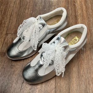 <span class=keywords><strong>Femme</strong></span> adulte professeur chaussures de danse argent brillant chaussures de danse de salon professionnel chaussures de danse de formation latine - Product Image 3