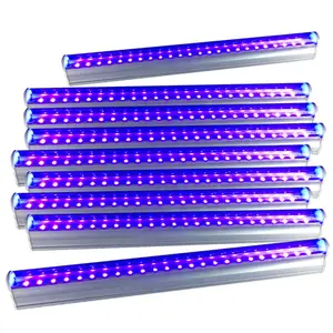 סגול סגול uv blight blight t8 2ft 4ft 8ft 4ft גובה 3965nm 365nm led v צינור אור