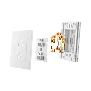 Interruptores y Enchufes de Pared Estándar de la UE, Panel de PC, USB/Tipo-C, Interruptor de Alimentación Europeo y Tomas de Corriente para el Hogar - Product Image 6