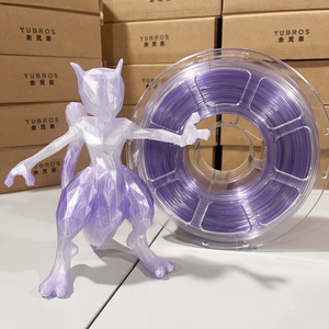 Filamento PETG para Impresión 3D, Cristal Arcoíris Degradado Uva, 1kg, Sin Atascos, Sin Olor, Sin Residuos - Product Image 4