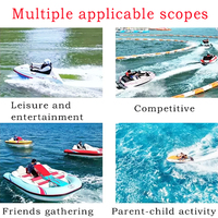 Moteur de bateau électrique à jet de 10 kW pour karting, mini jet ski, 220 V, garantie 1 an