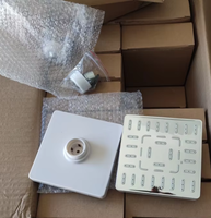 IProSan Abs square Rainfall Bath Overhead Toilet Overhead Shower