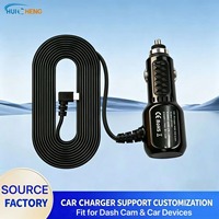 Adaptateur universel abaisseur de tension pour voiture 12V 24V vers 5V pour caméras embarquées – Alimentation directe usine – Chargeur de voiture
