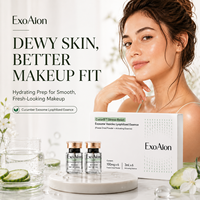 Sérum aux exosomes de concombre 10^10 hydratant, illuminateur, anti-rides, préparateur de peau, lissant pour l'application du maquillage sur le visage