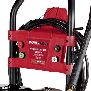 Hidrolavadora de Gasolina de 7HP y 3100PSI con Bomba de Latón, Limpiador de Alta Presión de 215 Bares - Product Image 4