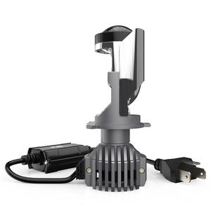 <span class=keywords><strong>2023</strong></span> nuevo diseño 35W 55W alto bajo F40 LED H4 ventilador de haz perfecto proyector led bombillas de faros sin sombras - Product Image 4