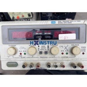 Fuente de Alimentación CC de Triple Salida con Seguimiento Automático GW Instek GPC-3030D 30V/3A Gwinstek GPC-3030D H - Product Image 1