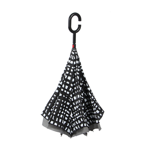 Impression personnalisée Logo De Marque Personnalisé C Crochet Personnaliser <span class=keywords><strong>Pas</strong></span> <span class=keywords><strong>Cher</strong></span> Inverser <span class=keywords><strong>Parapluie</strong></span> <span class=keywords><strong>Inversé</strong></span> - Product Image 1