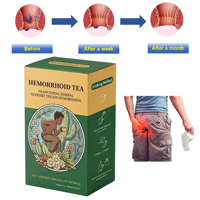 Thé Traditionnel aux Herbes pour Hémorroïdes 150g 30 Sachets Soulagement des Hémorroïdes Douleur Anale Saignement Gonflement Soutien Détox Thé Naturel Vente en Gros OEM