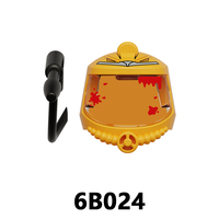 6B021-6B024 Cyborg Organisme Cybtronique Mini Briques Accessoires Éducatifs Blocs de Construction en Plastique pour Enfants Jouets Cadeaux