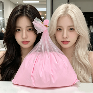 Poudre décolorante professionnelle rose sans poussière pour salon, haute puissance 9 degrés, pour cheveux blonds - Product Image 1