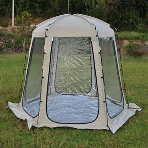 <span class=keywords><strong>Tente</strong></span> tout temps pour <span class=keywords><strong>6</strong></span> <span class=keywords><strong>personnes</strong></span>, avec plancher en bâche imperméable, bulle transparente d'extérieur pour événements sportifs, pêche, camping, encouragements - Product Image 4