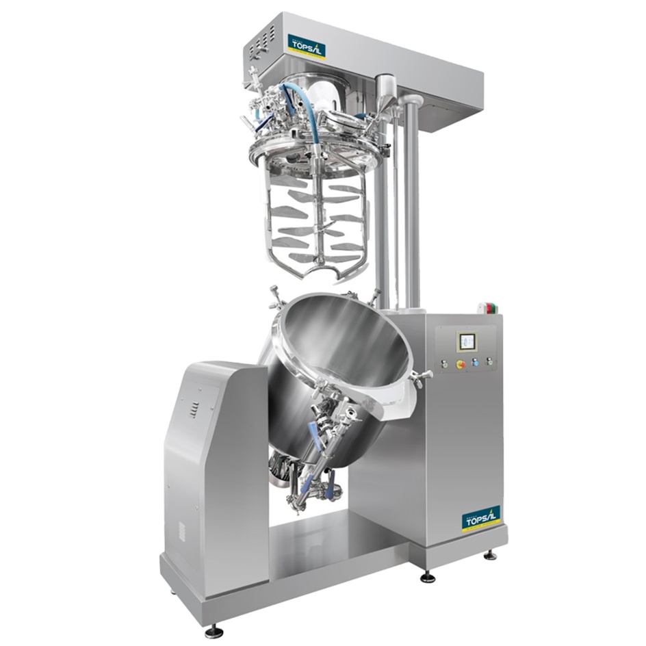 Customizable 50L Stand Mixer Emulsifying Machine Cosmetic Homogenizer Emulsifier