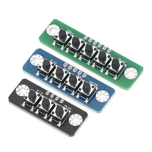 3/4/5-Bit โมดูลปุ่มอิสระ MCU โมดูลปุ่มภายนอก Micro สวิทช์ปุ่มบอร์ด Bluetooth-ใช้งานร่วมกับเครื่องขยายเสียง - Product Image 1
