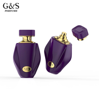 Fabrication vente en gros 30ml 50ml 100ml Elegent bouteille de parfum de luxe transparente vide avec logo personnalisé