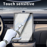 Autocollants de protection d'écran pour Volvo ES90 26, film en verre trempé, Carplay, média vidéo, accessoires de véhicule, vente en gros